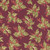 Benartex Fabrics Christmas At Home  April Cornell New Holly Dark Red