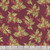 Benartex Fabrics Christmas At Home  April Cornell New Holly Dark Red