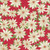 Benartex Fabrics Holiday Nouveau Crimson Red Art Nouveau Poinsettias