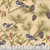 Benartex Fabrics Christmas At Home  April Cornell Chickadees Natural