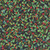 Benartex Fabrics Heartland Holiday Nicole Decamp Leaves and Berries Black Green Red