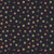 Benartex Fabrics Snow Joy Debbie Hron Black Swirls and Buttons