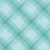 Benartex Fabrics Veronica's Garden Kanvas Studio Veronica's Garden Plaid Light Teal, a light teal plaid fabric with intersecting white and darker teal lines creating a classic checkered pattern.