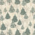 Benartex Fabrics Winter Haven Rachel Rossi Cream Pine Green Forest Pine Trees