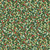 Benartex Fabrics Heartland Holiday Nicole Decamp Leaves and Berries Green Teal Red