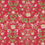 Benartex Fabrics Holiday Nouveau Crimson Red Art Nouveau Floral