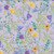 Benartex Fabrics Veronica's Garden  Kanvas Studio Wildflowers Lilac