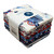 Windham Fabrics American Tribute Fat Quarter Bundle, folded fabric bundle featuring patriotic-themed prints in red, white, and blue, with various American symbols and patterns.