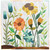 Windham Fabrics Everbloom Citrus Yellow Green Garden Quilt Kit by Natalie Crabtree