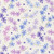 Moda Fabrics Delphinium Janet Clare Lilac Blooms Floral Snowdrop