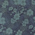 Moda Fabrics Chelsea Garden Moda Garden Party Floral Paisley Midnight Blue, intricate floral and paisley pattern in shades of blue on a dark background.