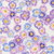 Moda Fabrics Delphinium Janet Clare Auricula Floral Snowdrop