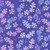 Moda Fabrics Delphinium Janet Clare Lilac Blooms Floral Agapanthus Blue