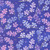 Moda Fabrics Delphinium Janet Clare Lilac Blooms Floral Agapanthus Blue