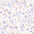 Moda Fabrics Delphinium Janet Clare Floral Collage Snowdrop