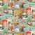 Moda Fabrics Saltwater Cathe Holden All Aboard Patchwork Collage Vintage Ephemera Nautical