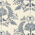 Moda Fabrics Family Tree Deb Strain Family Tree Damask and Birds Warm White Blue