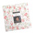 Moda Fabrics Abide Brenda Riddle Ten Inch Squares Layer Cake, floral fabric with pink, green, and blue colors in a layered quilt layer cake pack.