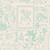 Riley Blake Fabrics Berry and Sage Lori Holt Embroidery Latte, intricate embroidery fabric with pastel green and pink patterns featuring animals, flowers, and whimsical designs.