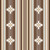 Riley Blake Fabrics Cowgirl Echo Park Blanket Brown, product image of a cowgirl-themed blanket featuring a cowhide and aztec pattern with brown, beige, blue, and white colors.