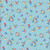 Riley Blake Fabrics Summer's in Town Sandy Gervais Floral Aqua