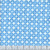 Riley Blake Fabrics Painted Petals Lila Tueller Geo Circles Blue