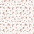 Riley Blake Fabrics Daybreak on the Prairie Modern Prairie Garden Bouquet Cream, floral fabric with small pink and peach flowers and green leaves on a cream background.