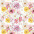 Riley Blake Fabrics Painted Petals Lila Tueller Main White