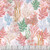 Windham Fabrics Deep Blue Katherine Quinn Cream Foam Garden Coral Reef