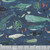 Windham Fabrics Deep Blue Katherine Quinn Deep Blue Creatures of the Sea Whales Octopus Narwhals