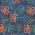 Windham Fabrics Deep Blue Katherine Quinn Blue Octopodes Octopus