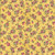 Blank Quilting Fabrics Birds and Blooms Yellow Ditsy Floral