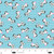 Blank Quilting Fabrics Noah and Friends Blue Tossed Zebras