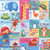 Blank Quilting Fabrics Noah and Friends Blue Yellow  Patchwork