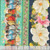 Blank Quilting Fabrics Birds and Blooms Multi Stripe with Birds and Flowers