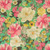 Blank Quilting Fabrics Birds and Blooms Turquoise Blue Floral