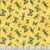 Blank Quilting Fabrics Birds and Blooms Yellow Butterflies and Dragonflies