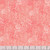 Blank Quilting Fabrics Birds and Blooms Coral Pink Floral Silhouette