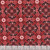 Henry Glass Fabrics Scarlet's Treasure Color Principle Red Foulard Tiles
