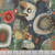 Windham Fabrics Flora & Form Essoldo Design Fire Opal Red Geode Minky Polyester Fleece.