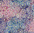 Lumin Fabrics Island Batik Crazy for Daisies Medium Daisies Multi Pink Purple Blue