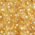 Lumin Fabrics Island Batik Freedom Rings Shooting Stars Gold Wheat