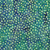 Lumin Fabrics Island Batik Lunar Glow Assorted Stars Multi Blue Turquoise Purple