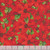 Lumin Fabrics White Owl Textiles Poinsettia Radiance Joy Hall Packed Poinsettia Red