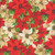 Lumin Fabrics White Owl Textiles Poinsettia Radiance Joy Hall Packed Poinsettia Cream Red