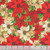 Lumin Fabrics White Owl Textiles Poinsettia Radiance Joy Hall Packed Poinsettia Cream Red