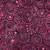 Lumin Fabrics Island Batik Pop Dots Dots and Swirls Red Burgundy