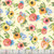 Lumin Fabrics White Owl Textiles Tranquil Blooms Tim Coffey Floral Toss Yellow