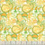 Lumin Fabrics White Owl Textiles Tranquil Blooms Tim Coffey Paisley Yellow