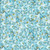 Lumin Fabrics White Owl Textiles Tranquil Blooms Tim Coffey Tonal Packed Floral Blue